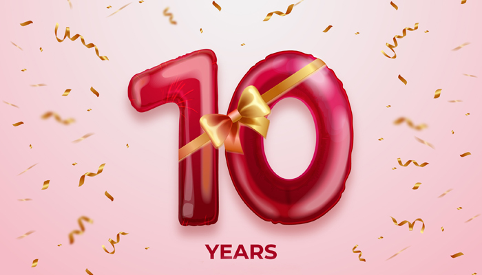 Message from Our CEO: Thank you for the last 10 years!! image
