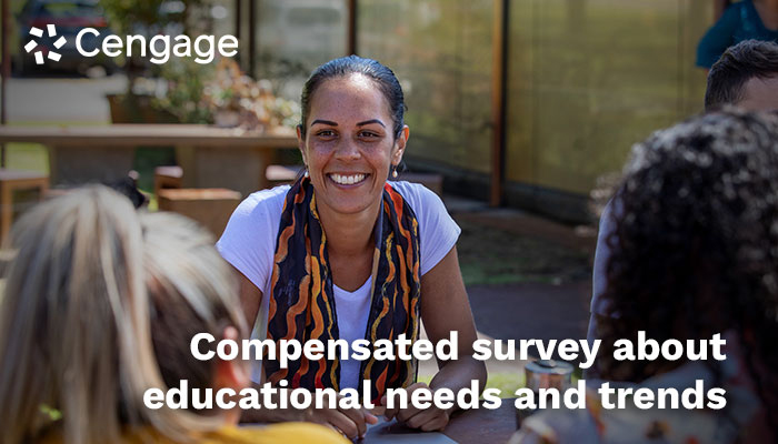 Compensated Survey About Educational Needs and Trends image