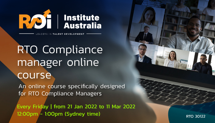 Online course for RTO Compliance Managers image