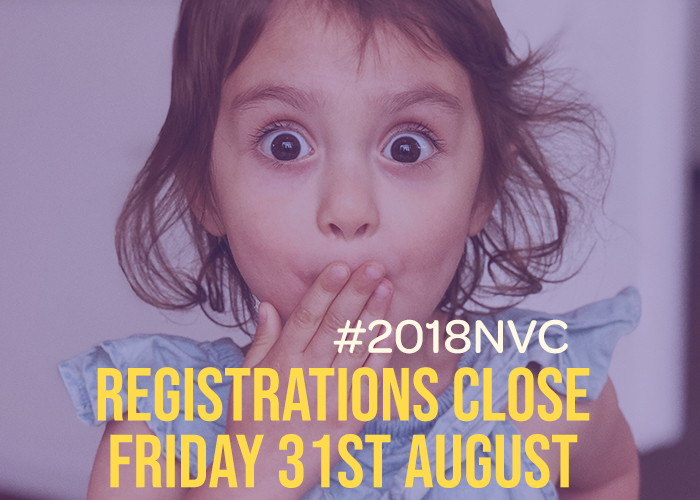 Last Days to Register for the 2018NVC image