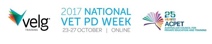 National VET PD Week image