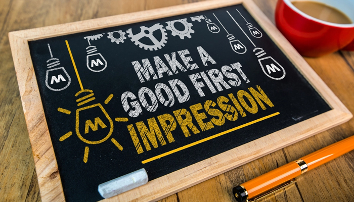 Your First Impressions Really Do Count! image