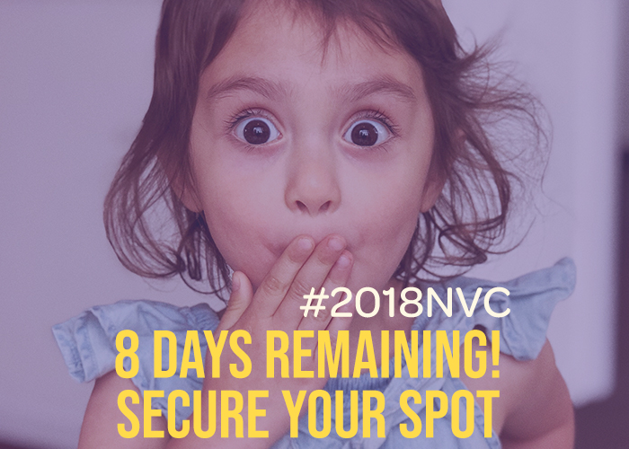 8 Days Remaining for 2018NVC Registrations image
