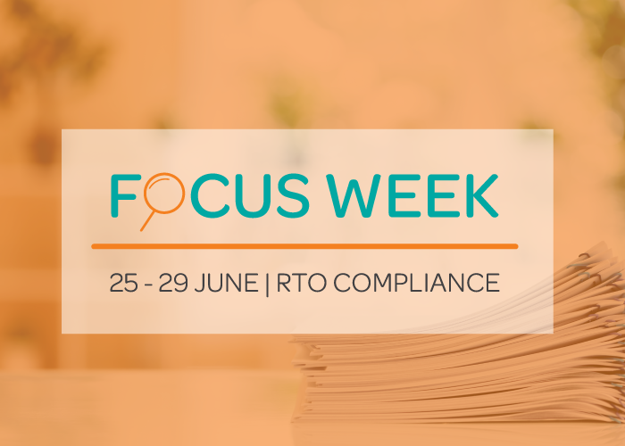 Final Week to Register for the RTO Compliance Focus Week image